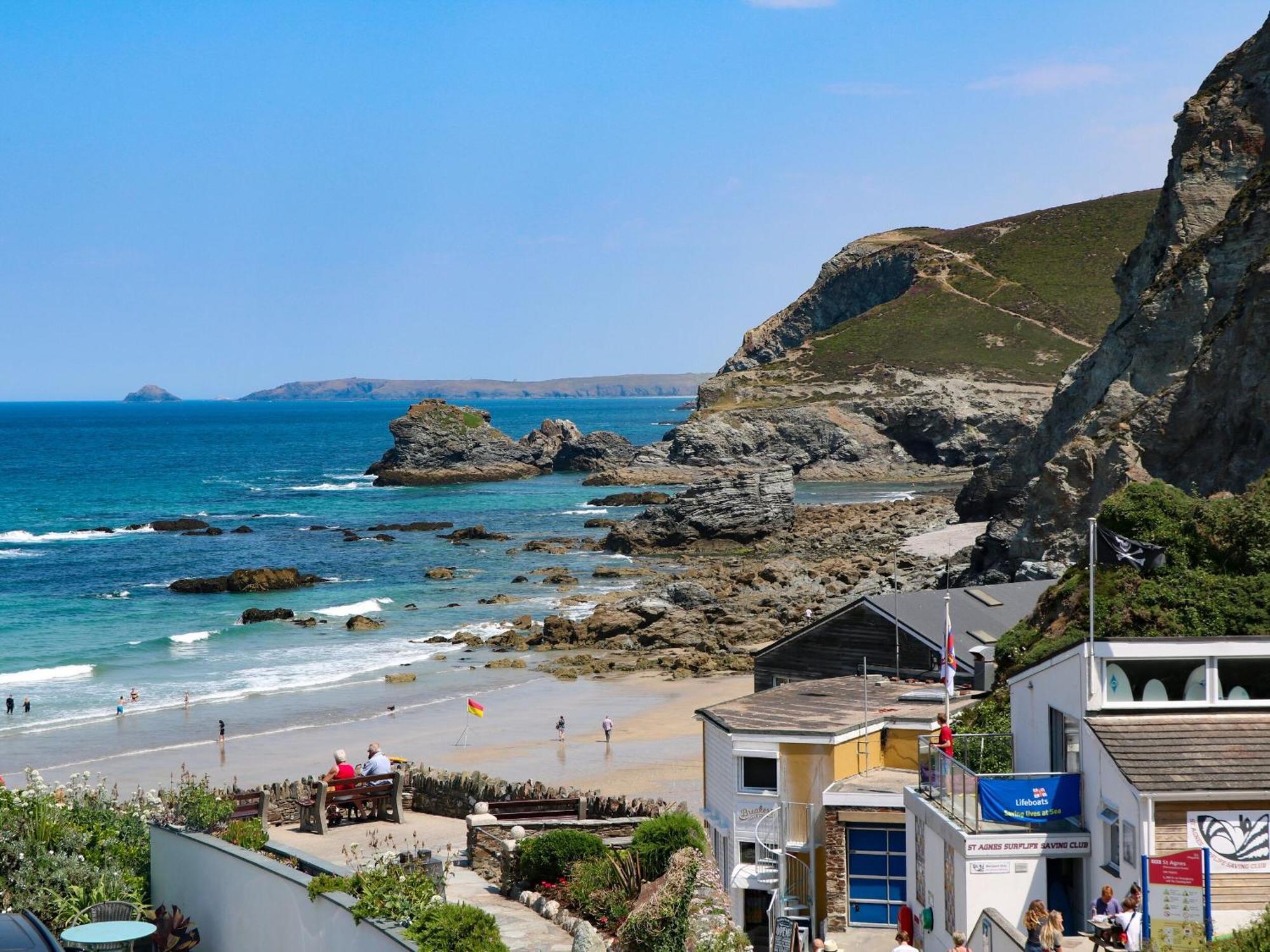 Вилла Ocean Blue Porthtowan Экстерьер фото